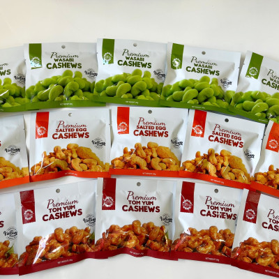 Hạt Điều Tom Yum Only Nature 20gr / Túi Hàng Việt Nam Xuất Khẩu