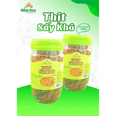 Đặc Sản Bình Thuận  -  Thịt Sấy Khô Ăn Liền Đầm Sen - 120G