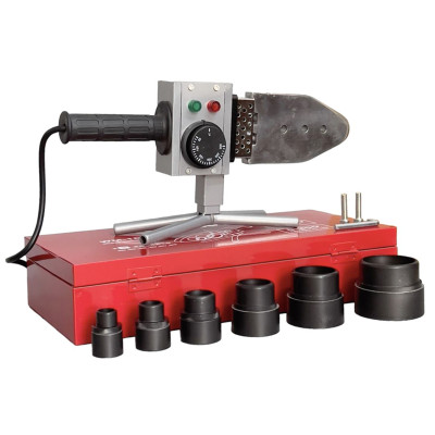 Máy hàn nhiệt 1000W ống nước PPR với 6 đầu hàn 20-63mm (cao cấp)