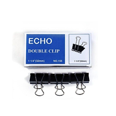 Kẹp tài liệu (kẹp bướm) Size 32mm