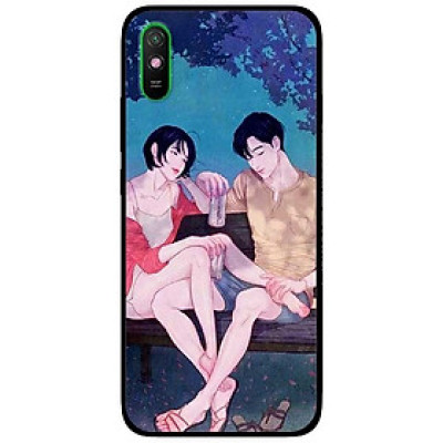 Ốp lưng dành cho Xiaomi Redmi 9A mẫu Cặp Đôi Chill