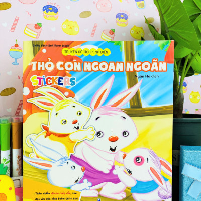 Sách - Combo 8 Cuốn Truyện Cổ Tích Kinh Điển Stickers - Ndbooks