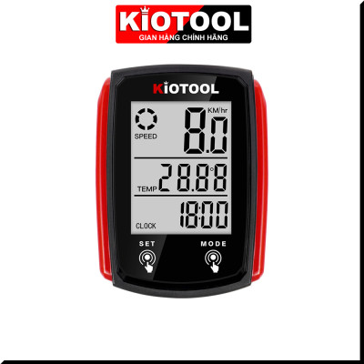 Đồng hồ đo tốc độ xe đạp Kiotool Chính xác chống nước