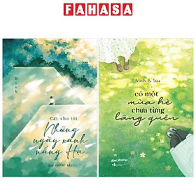 Sách - Combo Sách Cất Cho Tôi Những Ngày Xanh Nắng Hạ + Có Một Mùa Hè Chưa Từng Lãng Quên (Bộ 2 Cuốn)