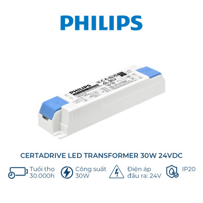 Nguồn LED dây Philips Economic LED Transformer - Công suất (30W,60W,120W,180W)