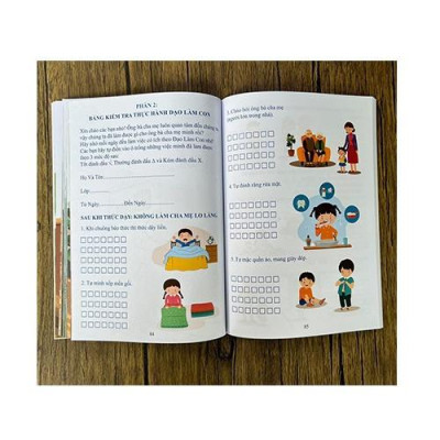 Sách - Tô màu, tập viết và thực hành Đạo Làm Con - Chính Thông