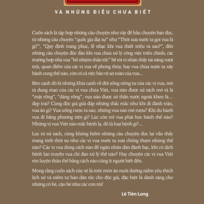 Vua chúa Việt Nam và những điều chưa biết