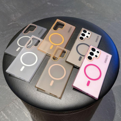 Ốp Lưng Ch Samsung Galaxy S25 Ultra / S24 Ultra / S23 Ultra / S22 Ultra / S21 Ultra Syndee Nhựa Cứng Mờ Siêu Mỏng Có Từ Tính