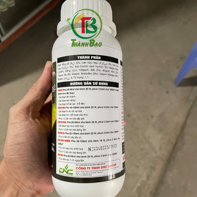 Phân bón lá GNC 04 SIÊU RA RỄ NỞ BỤI  500ml -  xanh mướt lá, giải độc hữu cơ, ra rễ cực mạnh, đẻ nhánh cực nhanh