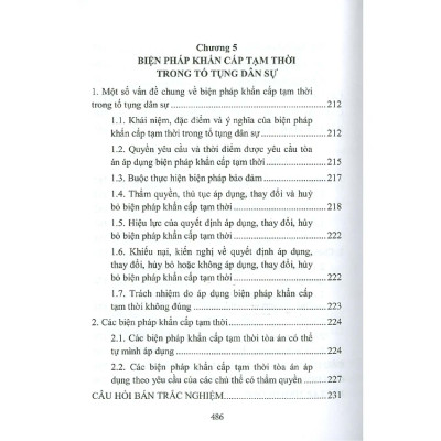 Hướng dẫn môn học Luật Tố tụng dân sự - PGS.TS. Bùi Thị Huyền (NXB Công an nhân dân)