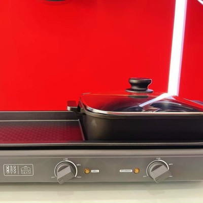 Vỉ Nướng Điện Elmich EGE-3641OL(1800W) - Hàng Chính Hãng