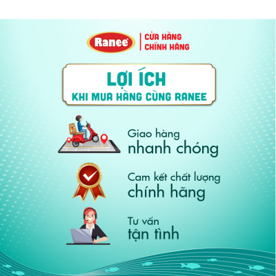 Thùng nước mắm nhĩ dinh dưỡng Ranee cá cơm 40N 500ml