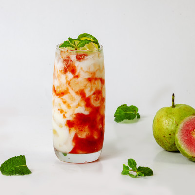 Mứt ổi hồng pha chế Déli - hủ 350ml