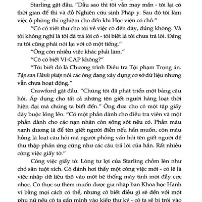 Combo Sách Hannibal Và Sự Im Lặng Của Bầy Cừu (Bộ 2 Cuốn)