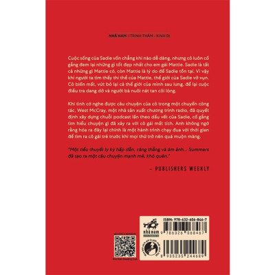 Sadie - Nếu Cô Chết, Sự Thật Sẽ Bị Chôn Vùi