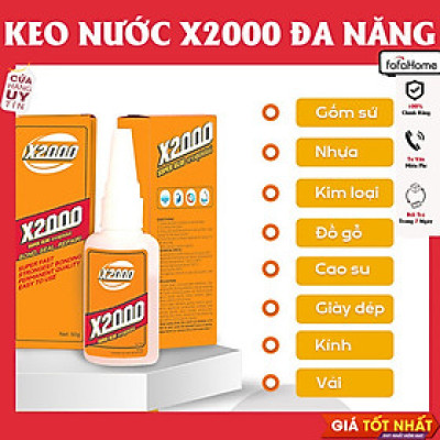 Keo Dán Đa Năng Siêu Dính X2000/ Tree Frog Chống Nước Gắn kết Mọi Vật Liệu , Gỗ, Gạch, Kính Lọ To
