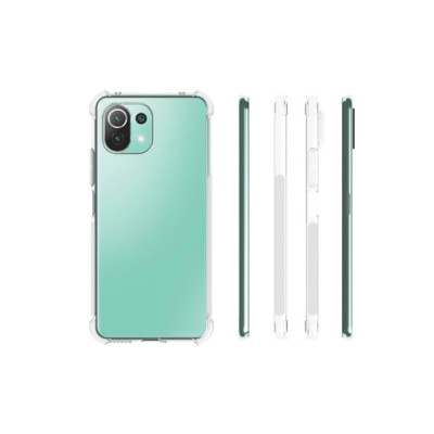 Ốp lưng dành cho Xiaomi Mi 11 Lite bảo vệ camera, dẻo trong suốt, chống va đập - Hàng nhập khẩu