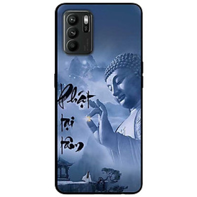 Ốp lưng cho Oppo A15 - A15s - Oppo A35 4G - A17 - A17K - Oppo A57 - A95 5G - Phật Tại Tâm - Hàng Chính Hãng