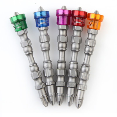 Mũi bắt vít nam châm chống trượt ABG giúp tạo từ tính siêu hít khi bắt ốc vít dùng cho các loại máy khoan và bắt vít