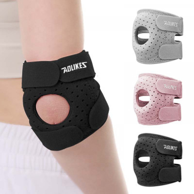 Đai bó cơ khuỷu tay AOLIKES 7941 hỗ trợ khi chơi quần vợt, gym sport elbow support