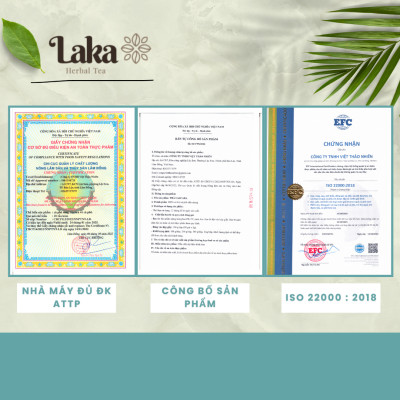 Trà Cà Phê Cascara LAKA Hộp 60Gr 100% vỏ cà phê chín mọng Hỗ Trợ Giảm Cân, Ngừa Lão Hóa Và Ổn Định Đường Huyết