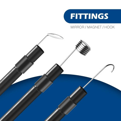 Camera Nội Soi Công Nghiệp Ống Kính 5.5mm Tích Hợp 6 Đèn LED IP67 Chống Nước WIFI Kết Nối Không Dây Với Điện Thoại F220 - Hàng Nhập Khẩu