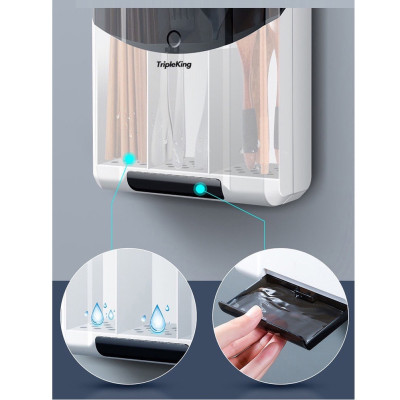 Máy sấy khử khuẩn đũa muỗng treo tường, máy sấy đũa muỗng bằng tia UV, hộp đựng đũa thìa
