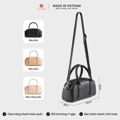 Túi Yuumy ( Thời trang nữ thiết kế dáng vòm - Túi xách da Seasand YTX77 )