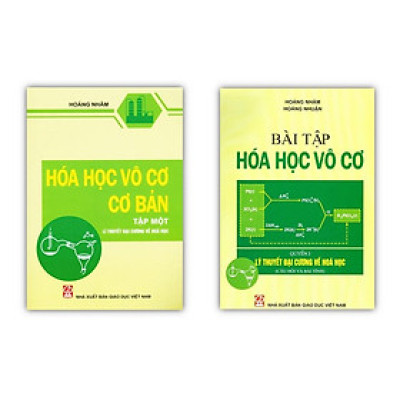 Sách - Combo Hóa Học Vô Cơ Cơ Bản Tập 1 + Bài Tập Lí Thuyết Đại Cương Về Hóa Học (DN)