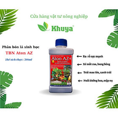Phân bón lá trung vi lượng aton AZ 500ml RA RỄ CỰC MẠNH,  XÉ MẮT CUA, BUNG BÔNG