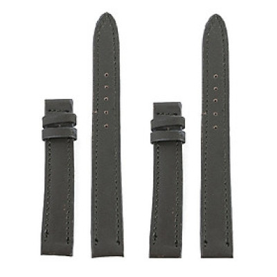  Dây đồng hồ da bò nhiều size màu xám HJ8110-24-38