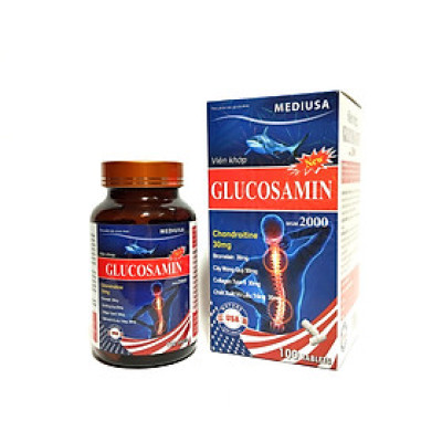 VIÊN KHỚP GLUCOSAMIN – GIÚP PHỤC HỒI VÀ GIẢM ĐAU XƯƠNG KHỚP – SCHIFF GLUCOSAMINE – LỌ 100 VIÊN