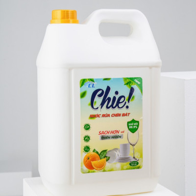 Nước rửa chén hương trái cây Chie! 100% organic không hóa chất độc hại, thân thiện môi trường can 10 lít