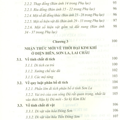 Thời Đại Kim Khí Ở Các Tỉnh Điện Biên, Sơn La, Lai Châu (Sách Chuyên Khảo)