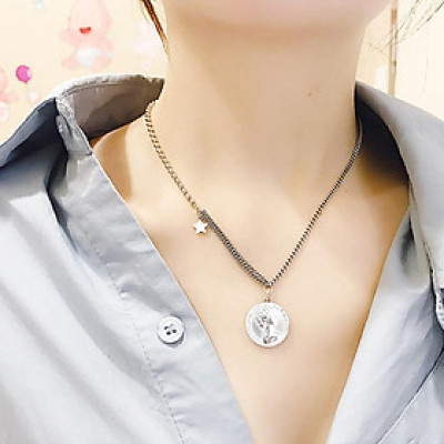 Dây chuyền nam nữ unisex hợp kim fashion đa phong cách