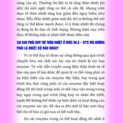 Thân Nhiệt Quyết Định Sinh Lão Bệnh Tử + Thân Nhiệt Chìa Khóa Để Sống Khỏe Mạnh Và Trường Thọ + Thân Nhiệt Năng Lượng Cốt Yếu Của Sự Sống