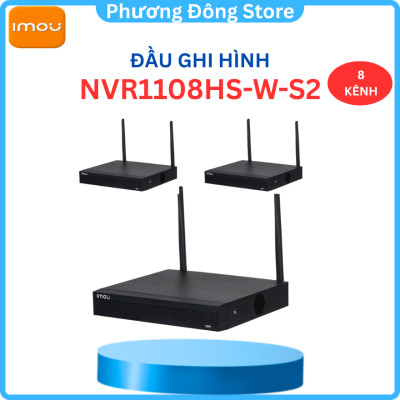 Đầu Ghi Hình Camera IP Wifi 4 Kênh IMOU NVR1108HS-W-S2 / NVR1104HS-W-S2 - Hàng chính hãng