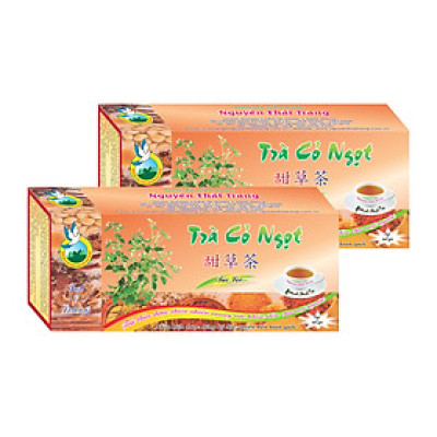 Combo 5 Hộp Trà Cỏ Ngọt Cho Người Tiểu Đường (Hộp 50 Túi Lọc X 2g)- Nguyên Thái Trang – Thảo Dược Thiên Nhiên – Tốt Cho Sức Khỏe