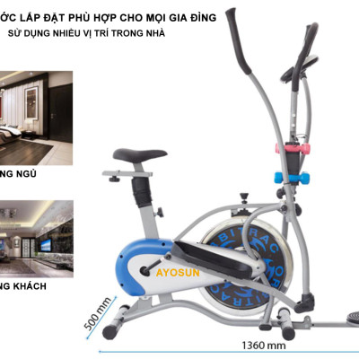 Xe đạp tập thể dục tại nhà toàn thân aYosun AYS – 885X8Premium ( Chính Hãng )