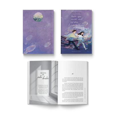 Sách - Bước Qua Nước Mắt, Tự Khắc Trưởng Thành - Tặng Kèm Chữ Ký Tác Giả + Postcard