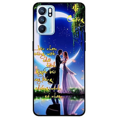 Ốp lưng dành cho Oppo Reno 6 - Reno 6 Z mẫu Vợ Chồng Bên Nhau