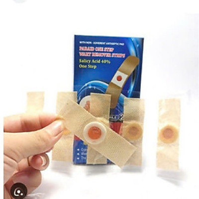 Miếng Dán Mụn Cóc Loại Bỏ Mụn Cóc Tại Nhà An Toàn ( Hộp 6 miếng ) Sản Phẩm Chăm Sóc Cá Nhân Khác