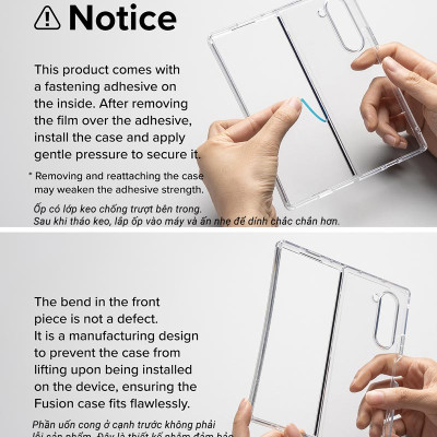 Ốp lưng dành cho Samsung Galaxy Z Fold 6 RINGKE Fusion Magnetic - Hàng Chính Hãng