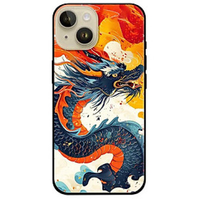 Ốp lưng cho IPhone 15 - 15 Plus - 15 Pro - 15 Pro Max - 16 - 16 Plus - 16 Pro - 16 Pro Max - Rồng Xanh Bay - Hàng Chính Hãng