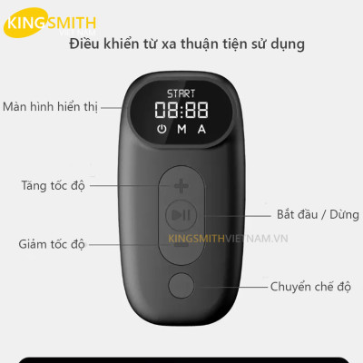 Máy Chạy Bộ Gấp Gọn Xiaomi KingSmith Walkingpad K12 Gấp Gọn Gồm 2 Chế Độ Chạy Có Kết Nối App Công Suất 746 W - Hàng Chính Hãng