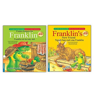 Sách - Bộ Truyện Về Chú Rùa Nhỏ Franklin - Franklin Trả Lại Máy Ảnh + Người Bạn Mới Của Franklin - Combo 2 Cuốn - Minh Thắng