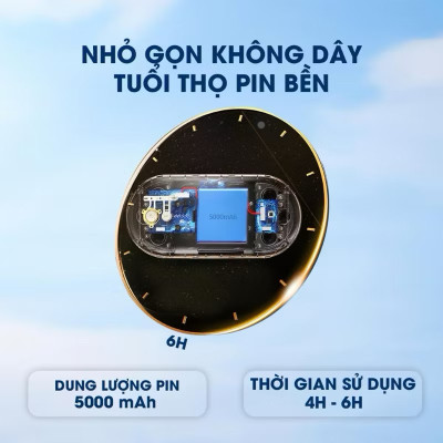 MASSAGE BỤNG KINH MẪU MỚI 2025 LS01- TIỆN LỢI, HIỆU QUẢ .