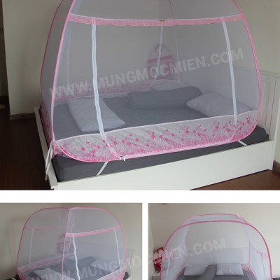 Màn Chụp . Mùng Chụp Cao Cấp Mộc Miên Đỉnh Rộng  - 1,4mx2m ( Hà Nội )