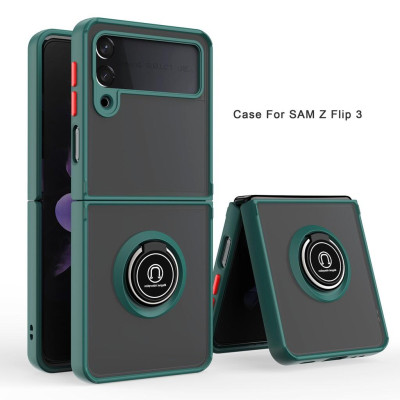 Ốp Lưng Chống Sốc Iring Cho Samsung Galaxy Z FLIP 6 / Z FLIP 5 / Z FLIP 4 / Z FLIP 3 - Bum Store Galaxy Case