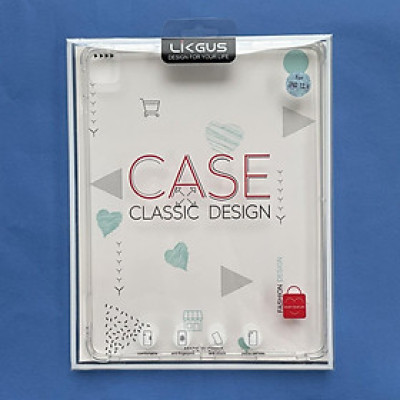 Ốp lưng trong suốt, không ố vàng, chống sốc 4 góc cho Apple iPad Pro 12.9 2020- hàng chính hãng Likgus